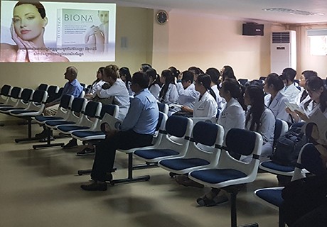 Dermatology presentation at Kosamak hospital on 17th January 2019